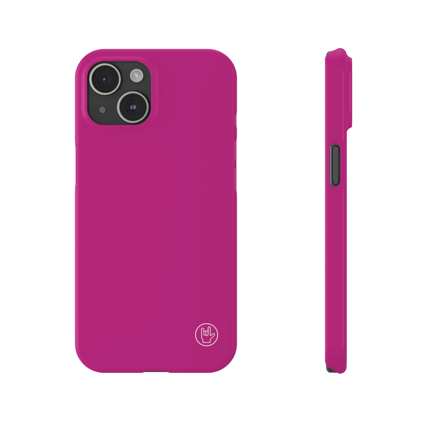 Pink Phone Case - Solid Color Phone Case - Premium Slim Phone Case