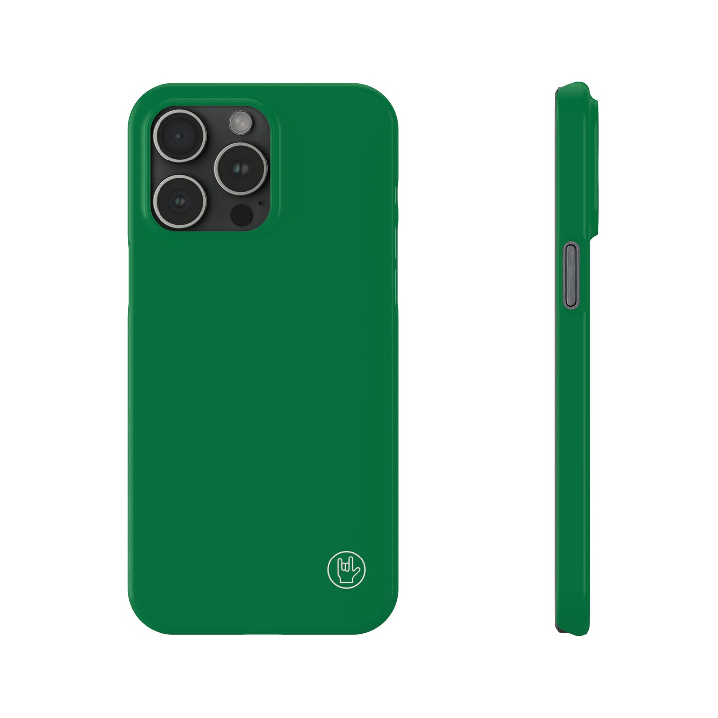 Green Phone Case - Solid Color Phone Case - Premium Slim Phone Case