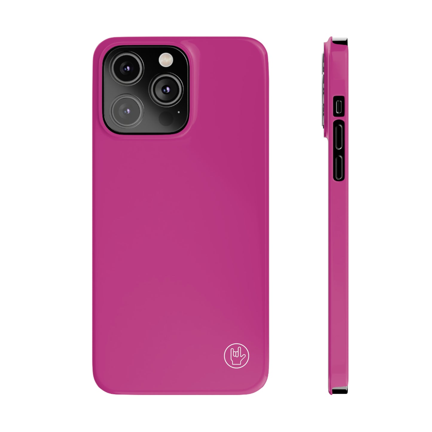 Pink Phone Case - Solid Color Phone Case - Premium Slim Phone Case