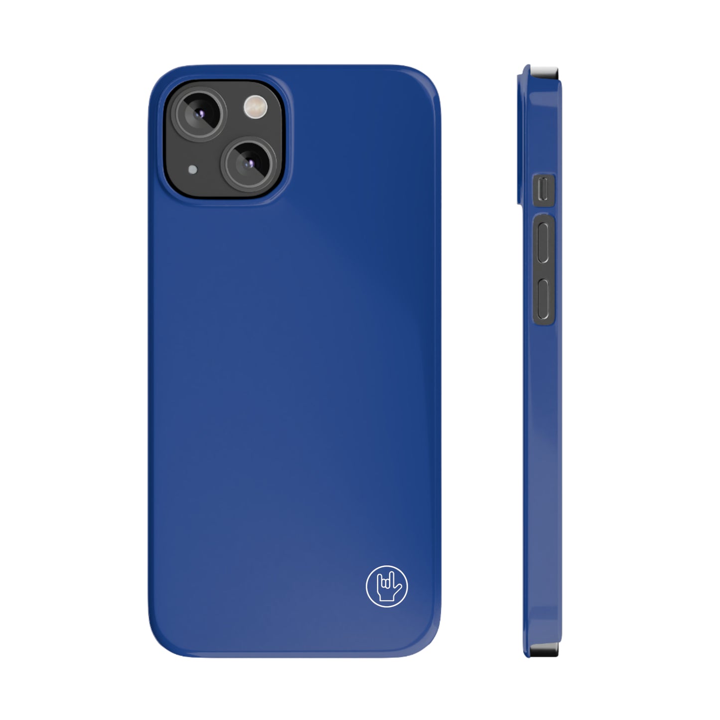 Blue Phone Case - Solid Color Phone Case - Premium Slim Cases for iPhone and Samsung