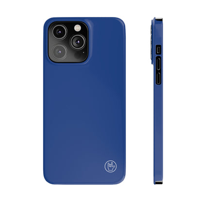 Blue Phone Case - Solid Color Phone Case - Premium Slim Cases for iPhone and Samsung