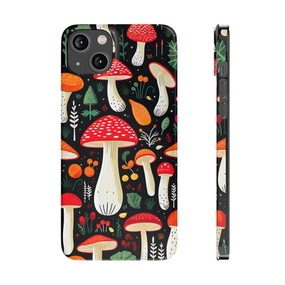 Mushroom Kingdom Cottagecore Premium Phone Case - iPhone 15 Compatible